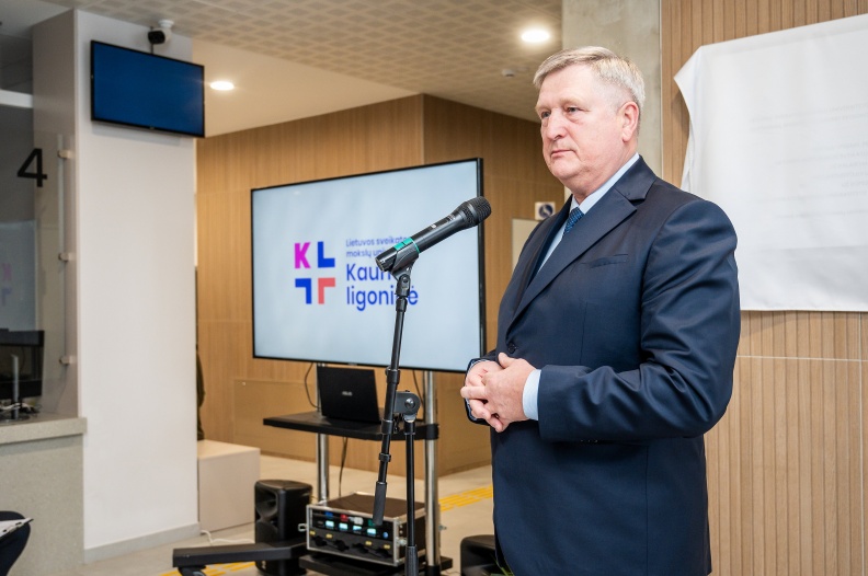 LSMU rektorius prof. Rimantas Benetis