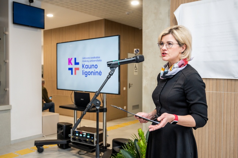 LSMU Kauno ligoninės generalinė direktorė prof. Diana Žaliaduonytė