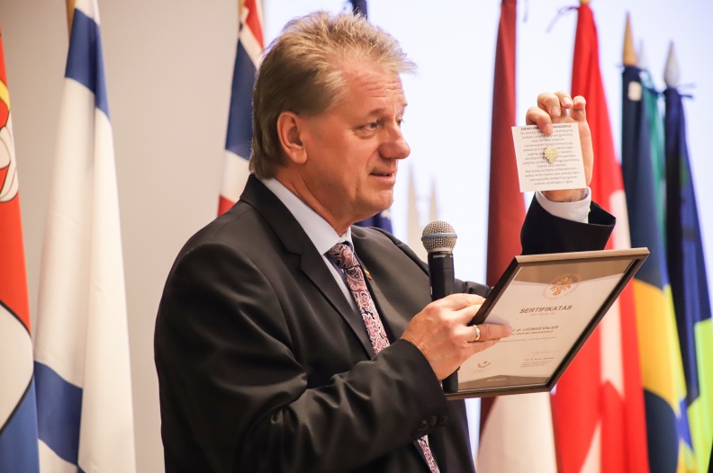 Lietuvos Respublikos Seimo narys prof. Saulius Čaplinskas